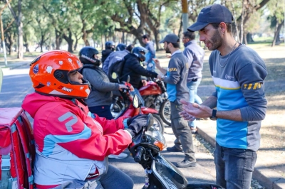 Seguridad vial: el 70 % de los motociclistas que fallecen en accidentes no usaba casco