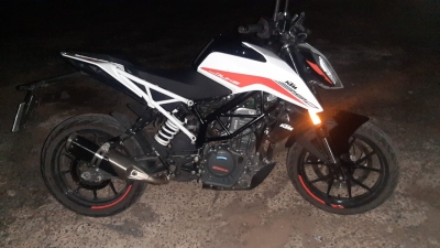 Persecución y aprehensión en Pueblo Esther: un motociclista escapó de un control en Alvear