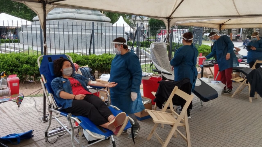 Se podrá donar sangre 10 días después del alta de Covid