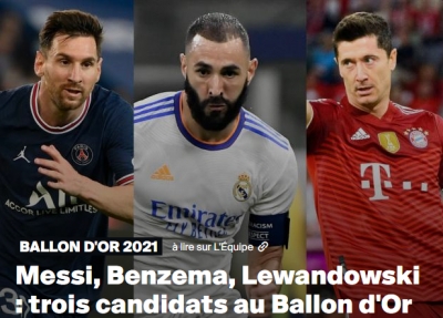 Messi candidato al «Balón de Oro»