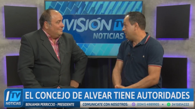 Alvear: quedó conformada la mesa directiva del Concejo y Benjamín Perruccio fue elegido presidente