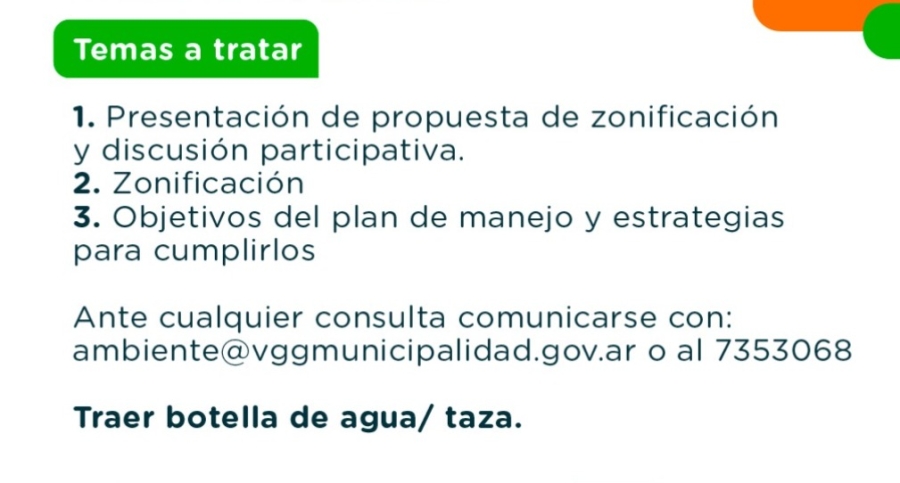 Villa Gobernador Gálvez convoca a la ciudadanía a participar del plan de manejo de la Reserva Ecológica