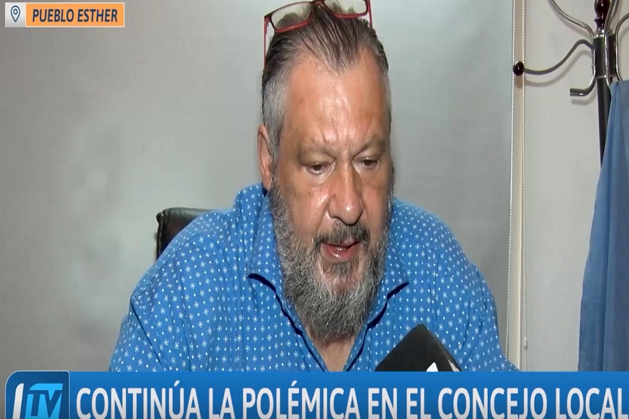 Germán Pereyra habló sobre la polémica en el Concejo de Pueblo Esther