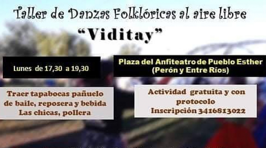 Lunes de Carnaval, taller de danzas folklóricas