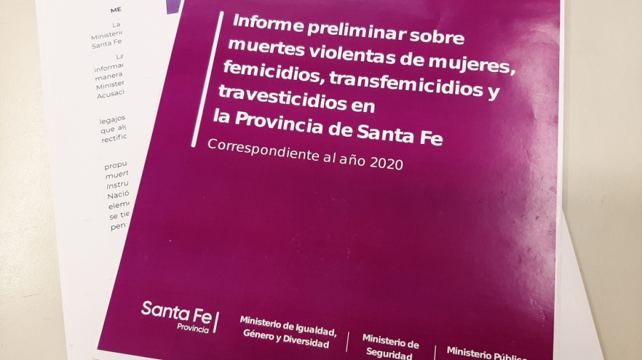 Informe preliminar 2020 del registro de femicidios, travesticidios y transfemicidios