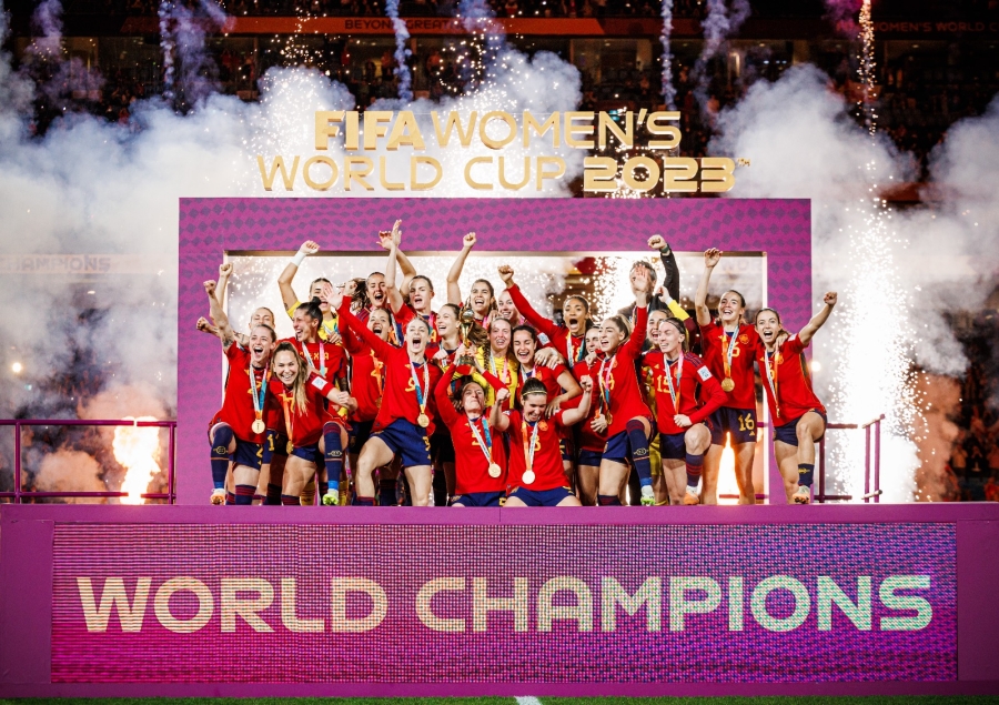 España ganó la copa del mundo en futbol femenino