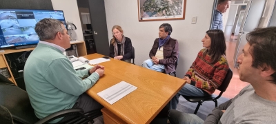 Reunión con el equipo de arqueología y paleontología de la Subsecretaría de Identidad y Territorio