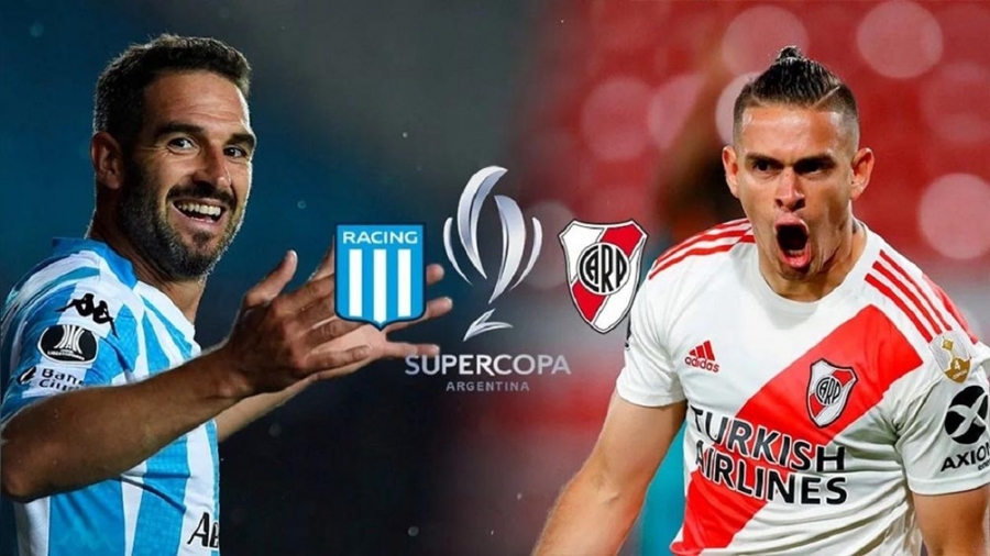 Racing y River se ven las caras en la Supercopa