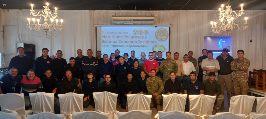 Capacitación Nacional de Bomberos Voluntarios de Pueblo Esther