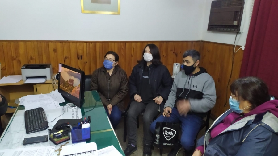 «Vecinales Presentes» se reunió con el Jefe del Comando