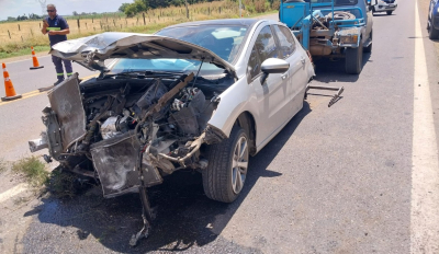 Nuevo accidente de tránsito en Ruta 21: una pareja resultó herida