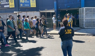 Dos detenidos en la previa del clásico por AIC