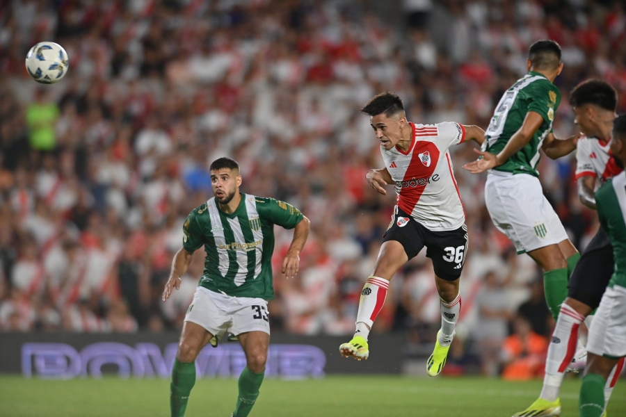 River sacó un agónico empate ante Banfield a una semana del supercásico