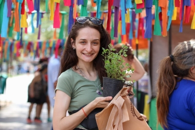 Jueves de Ecocanje en la plaza San Martín de V.G.Gálvez