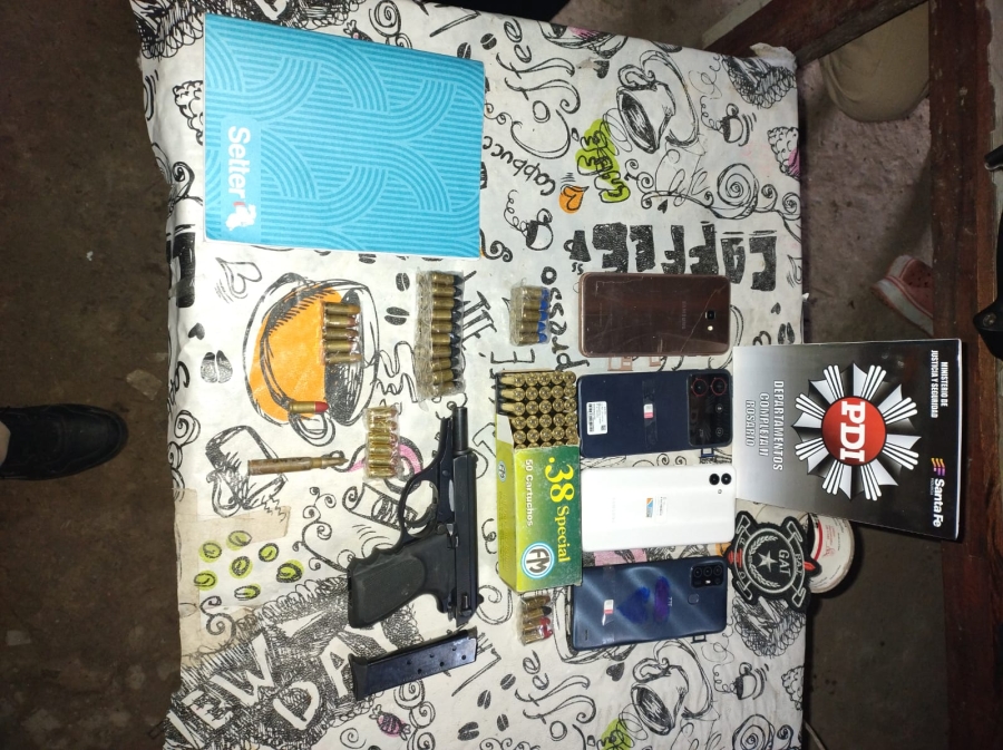 V.G.Gálvez: Detenido por vender armas y objetos robados a través de redes sociales