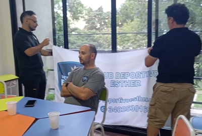 Nace el Club Atlético Pueblo Esther: una institución con fuerte impronta familiar y comunitaria