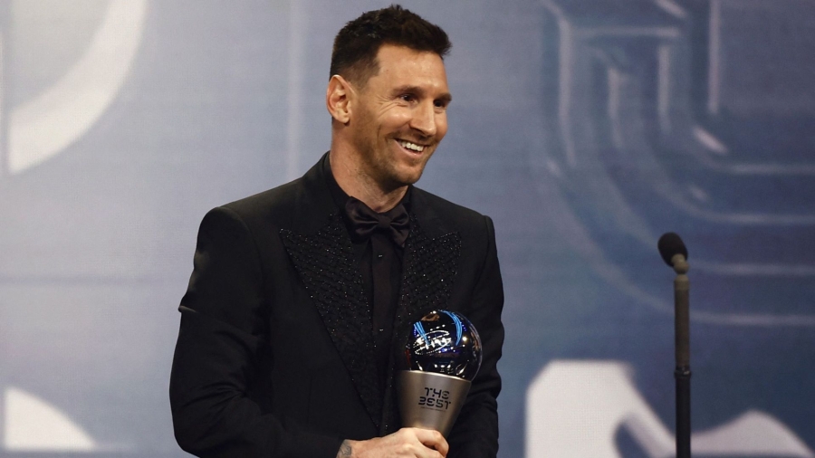 Lionel Messi gana su tercer premio The Best