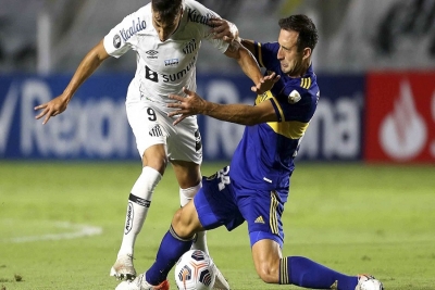 Copa Libertadores: Boca perdió con Santos 1 a 0