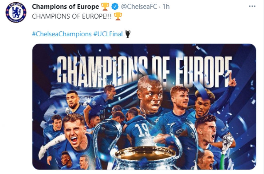 El Chelsea se consagró campeón de la Champions League