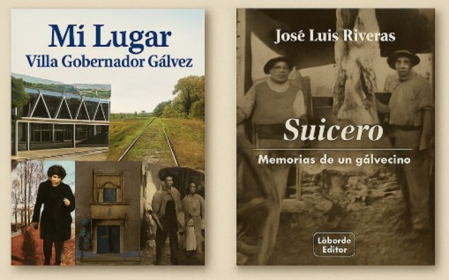 Presentan en Rosario el libro “ Mi lugar Villa Gobernador Gálvez” de José Luis Riveras
