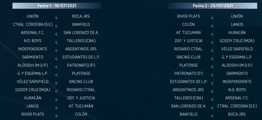 El Torneo LFP 2021 tiene fixture