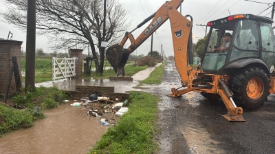 Pueblo Esther: mantenimiento y limpieza durante la tormenta evitaron desbordes y evacuaciones