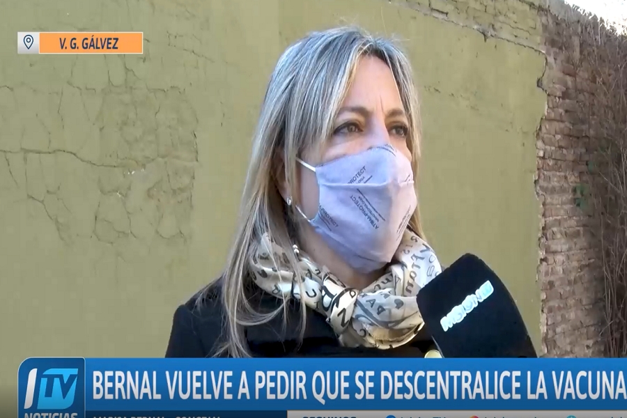 Marisa Bernal pide otra vez descentralizar la vacunación